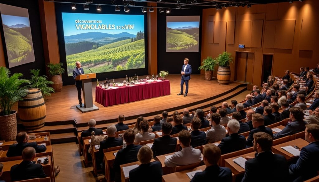 rejoignez-nous pour une conférence captivante à l'iutl sur l'exploration de la vigne et du vin. découvrez les secrets de la viticulture, les techniques de vinification, et savourez des dégustations uniques qui éveilleront vos sens. une occasion idéale pour les amateurs de vin et les curieux de plonger au cœur d'un monde fascinant.